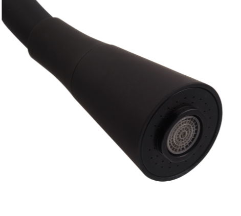 Смеситель для кухни Mixxus SEO-011-T Graphite Refl.Black нержавейка (Цвет графит+черный излив) (MI8434) Черновцы - изображение 5