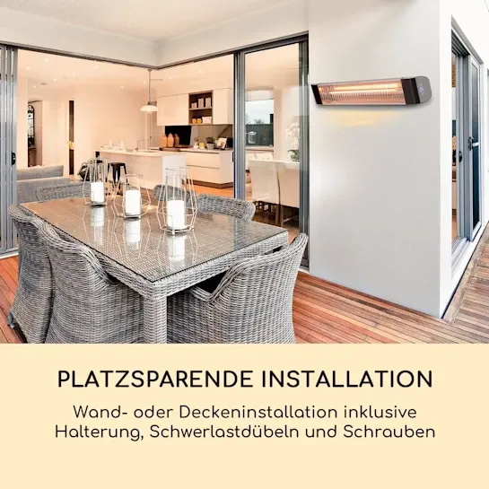 УЦІНКА! Інфрачервоний обігрівач Blumfeldt Smartwave 2400 Вт WIFI з пультом д/к з Німеччини Дніпро - фото 9