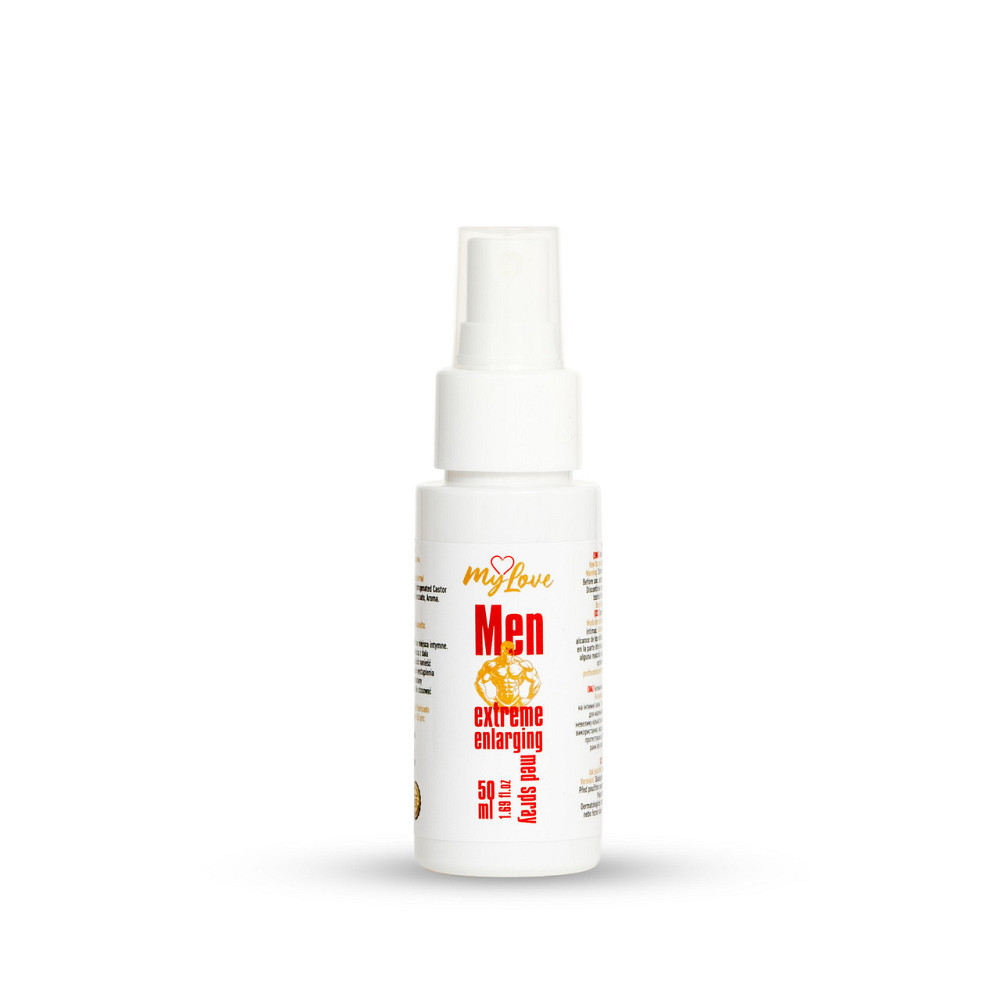Збільшуючий спрей-лубрикант для чоловіків - MyLove Man Extreme Enlarging Med Spray, 50 мл Sex Aura Київ - фото 1