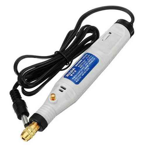 Бормашина гравер міні 18В HILDA JD5202 і комплект насадок, алмазних фрез Вінниця