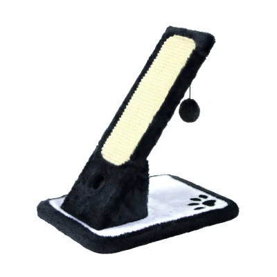 Дряпка (когтеточка) для котов Trixie двухсторонняя 30х42х40 см (черно-кремовая) (4011905431154) Винница - изображение 1