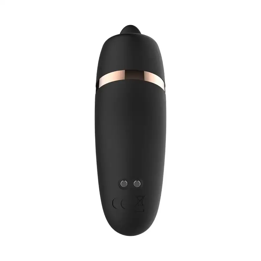 Мини-вибратор с язычком Rosy Gold - Vibrating & Licking Dual Stimulator Львов - изображение 3