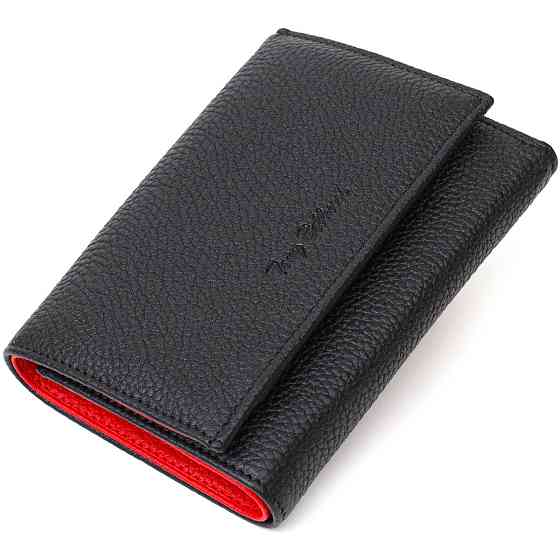 Комбінований гаманець для жінок із натуральної шкіри Tony Bellucci 22037 Чорний Київ