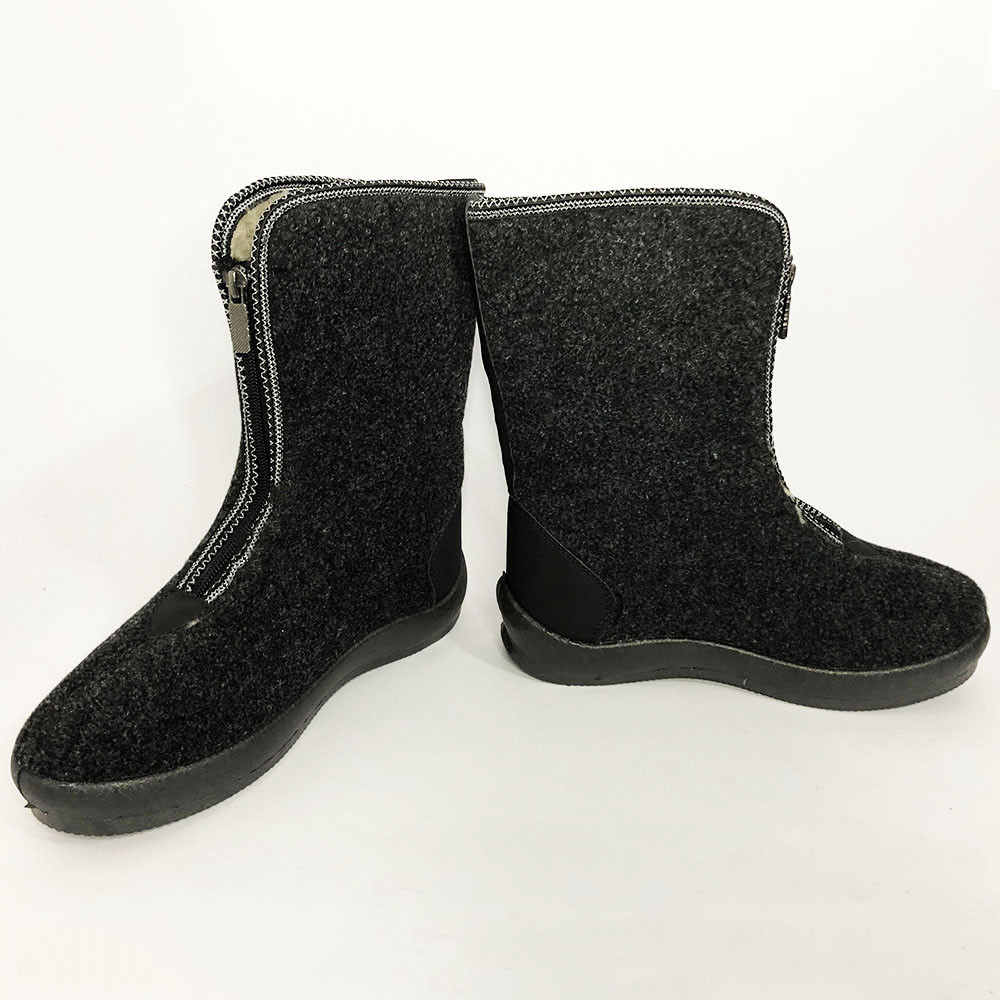 Утепленные валенки женские, Угги женские, Суконные зимние бурки бурки на липучках IJ-20 Львов - изображение 3