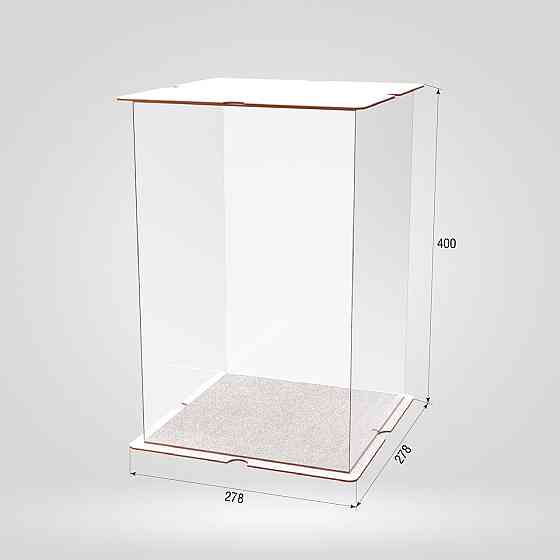 Коробка для тортів, квітів та подарунків EKOSTAR 250х250х400 Київ