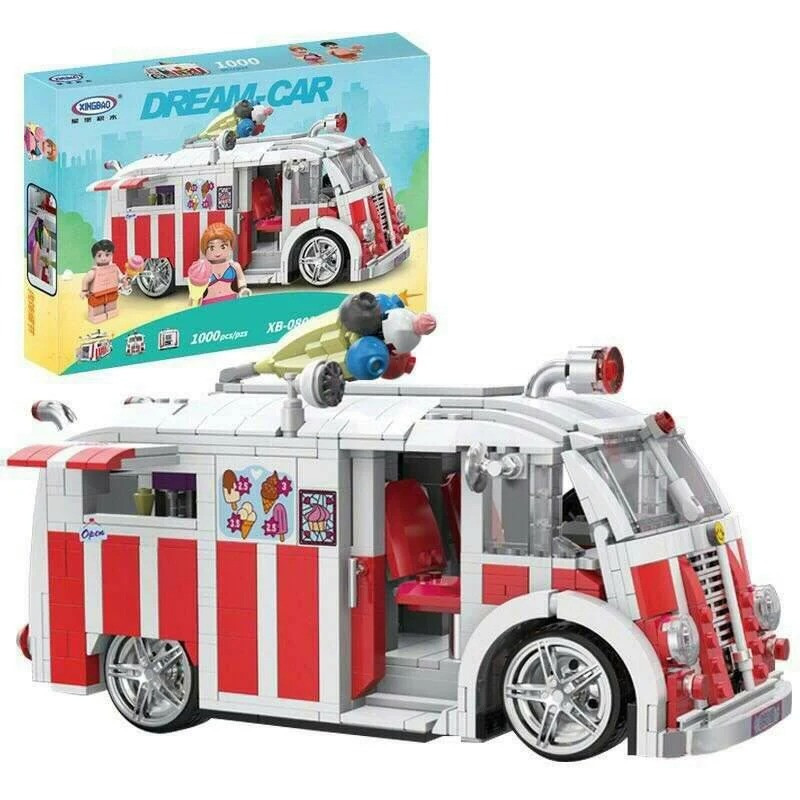 Конструктор XINGBAO XB-08004 MOC Фургон із морозивом, 1000 елемента Вінниця - фото 2