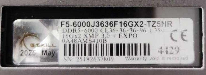 G.Skill Trident Z5 NEO RGB DDR5 6000MHz 32GB CL36. Київ - фото 2