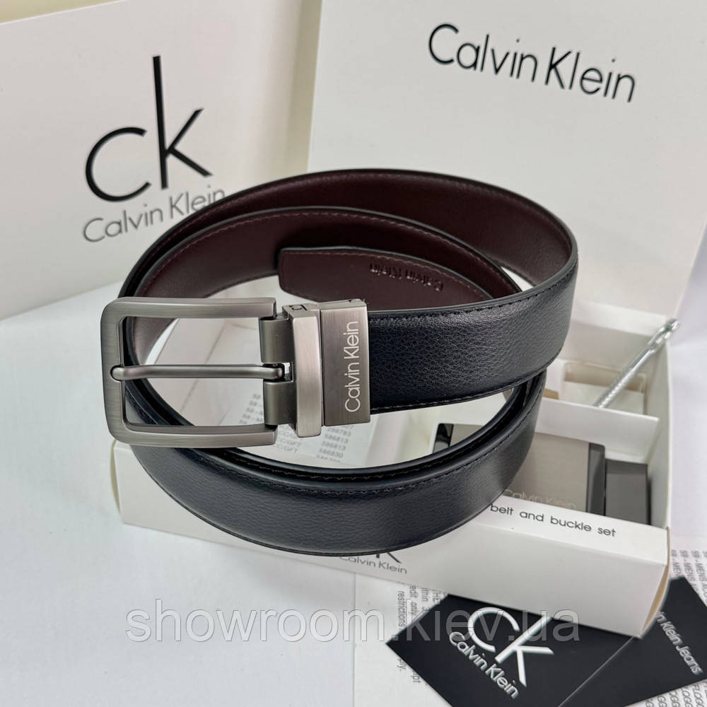 Чоловічий подарунковий набір (ремінь із двома пряжками) (413) Київ - фото 7