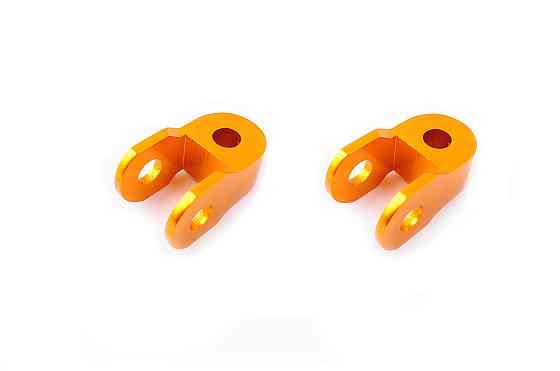 Подовжувачі амортизатора (пара) 3см, Ø10мм (жовті) RIDE IT Київ