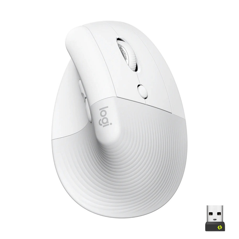 Миша бездротова Logitech Lift Vertical Ergonomic White (910-006475) Білий Харків - фото 20
