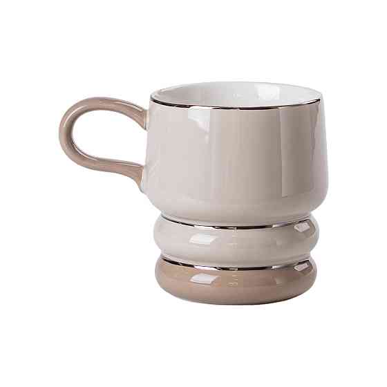 Чайный сервиз на 6 персон с подставкой, серый Киев