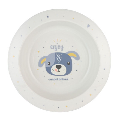 Тарілка дитяча Canpol babies CUTE ANIMALS мисочка пластикова, блакитна (4/412_blu2) Вінниця - фото 1