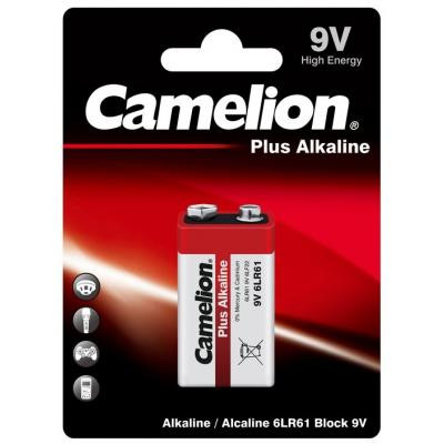 Батарейка Camelion Крона 6LR61 9V Plus Alkaline * 1 (6LR61-BP1) Вінниця - фото 1