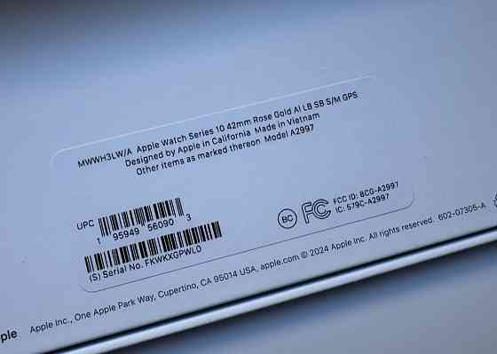 Новый запакована Apple Watch 10 42mm. Rose Gold. Киев