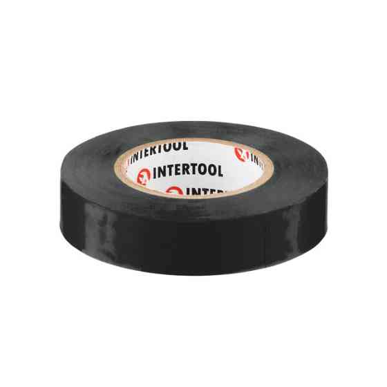 Стрічка ізоляційна 0.15мм*17мм*20м чорна INTERTOOL IT-0021 Киев
