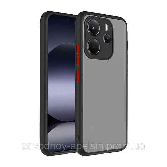 Xiaomi Redmi Note 14 4G EU Чохол матовий Захист камери (TPU+PC) Одеса