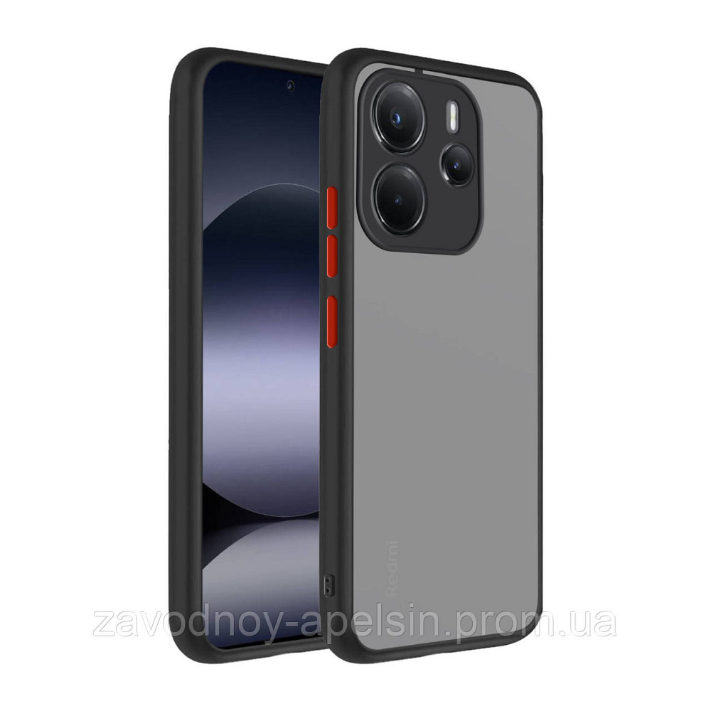 Xiaomi Redmi Note 14 4G EU Чохол матовий Захист камери (TPU+PC) Одеса - фото 2
