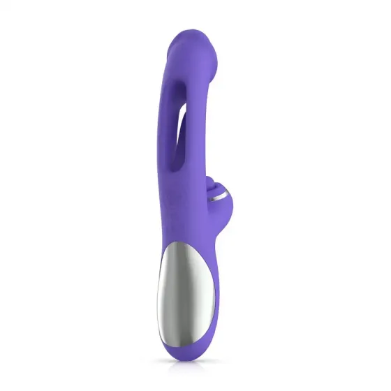 Вибратор-кролик с вагинальным отростком Good Vibes Only – Tess Rabbit Vibrator with G-Spot Stimulator Львов