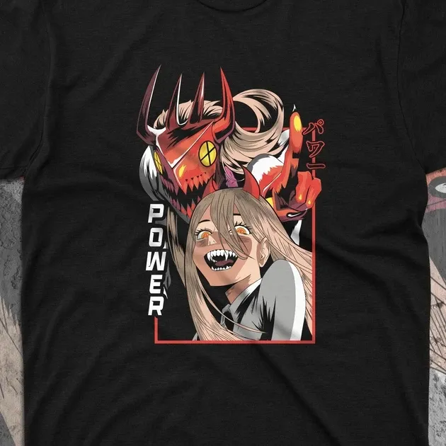 Футболка для подростка мальчика с принтом Человек Бензопила Power Размер 160 Anime10470 Днепр - изображение 4