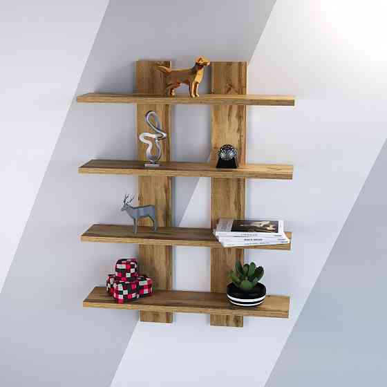 Полиця навісна П-4, Дуб Аппалачі, 600/120/800 Львів