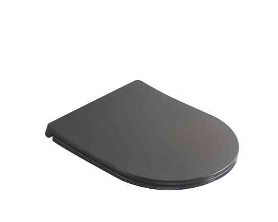 Унітаз підвісний Mixxus Premium ELLIPSE-0309-T1 GRAY 530x360x350mm система змиву TORNADO 1.0 (MP6655) Київ