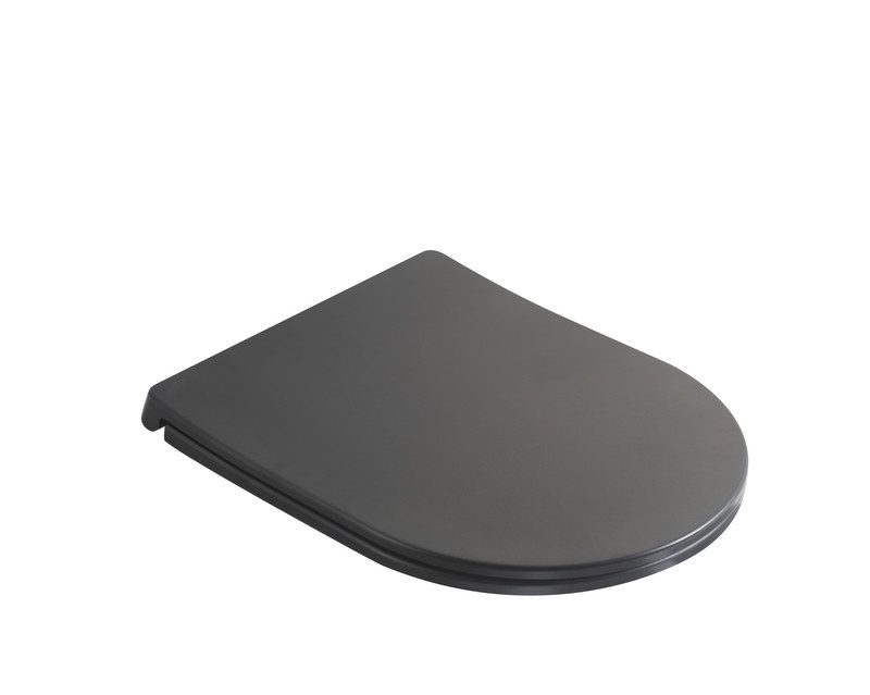 Унитаз подвесной Mixxus Premium ELLIPSE-0309-T1 GRAY 530x360x350mm система смыва TORNADO 1.0 (MP6655) Киев - изображение 4