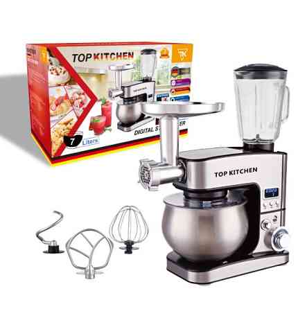 Кухонний комбайн 3 в 1 Top Kitchen 4500W TK-00225 7л (2) Київ