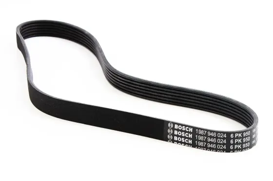 Ремінь генератора Lanos 1.4 з ГУР Bosch 950 струмок. Вінниця