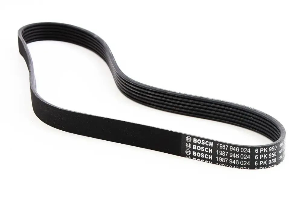 Ремень генератора Lanos 1.4 с ГУР Bosch 950 ручейк. Винница - изображение 1