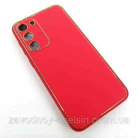 Samsung S23 Plus S23+ S916 Чохол шкіряний Захист камери (червоний) Одеса