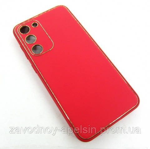 Samsung S23 Plus S23+ S916 Чохол шкіряний Захист камери (червоний) Одеса - фото 3