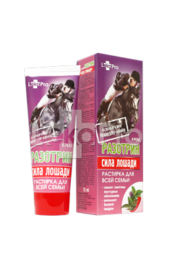 LekoPro Крем Сила лошади Разотрин 75мл Киев - изображение 1