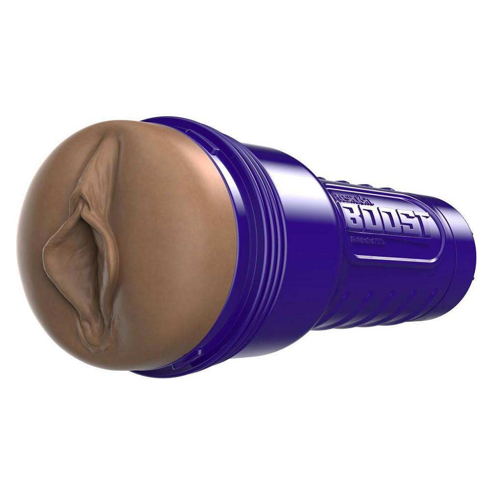 Мастурбатор-вагіна Fleshlight Boost Bang Medium Dark Flesh, плаваючі кільця Turbo Tech Sex Aura Київ - фото 7
