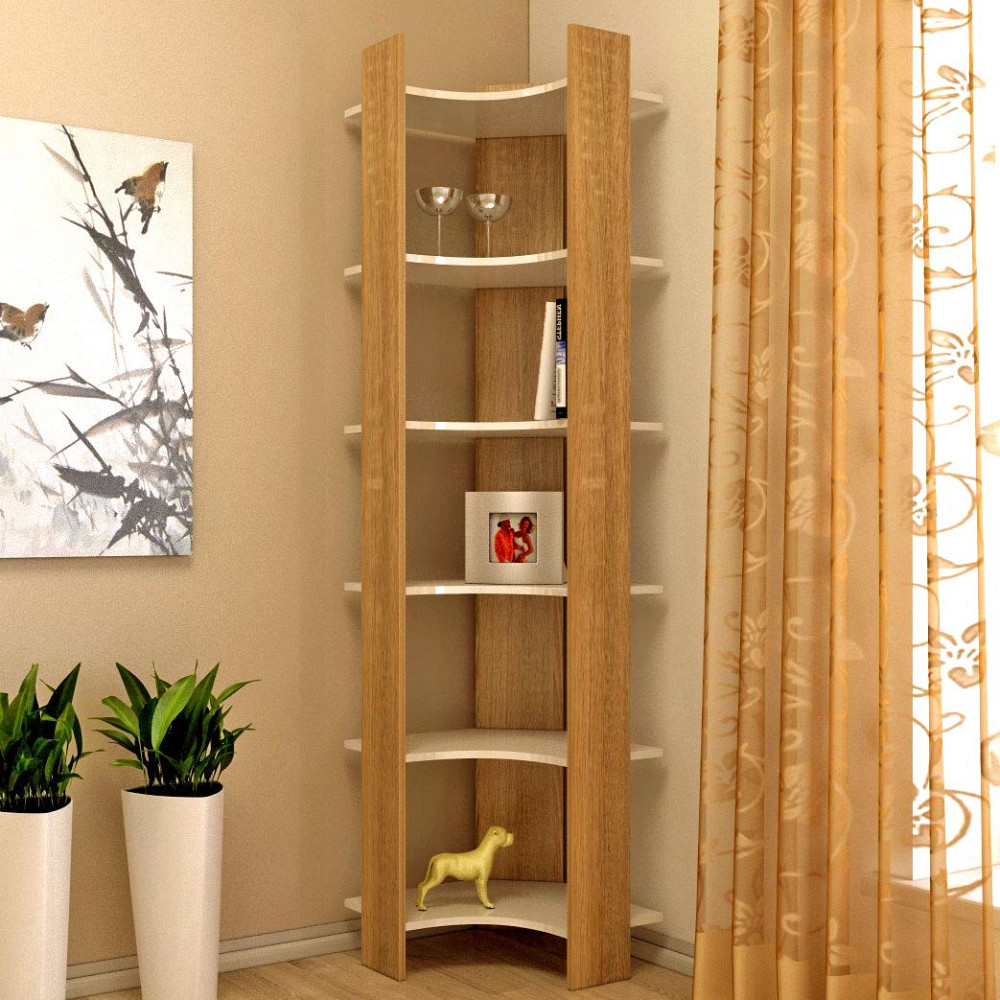 Стеллаж угловой 