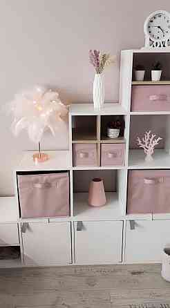 Настільна лампа RESTEQ з пір`ям страуса та пультом дистанційного керування 48 см Київ