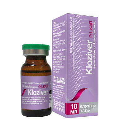 Клозивер инъекционный 10 мл O.L.KAR Винница