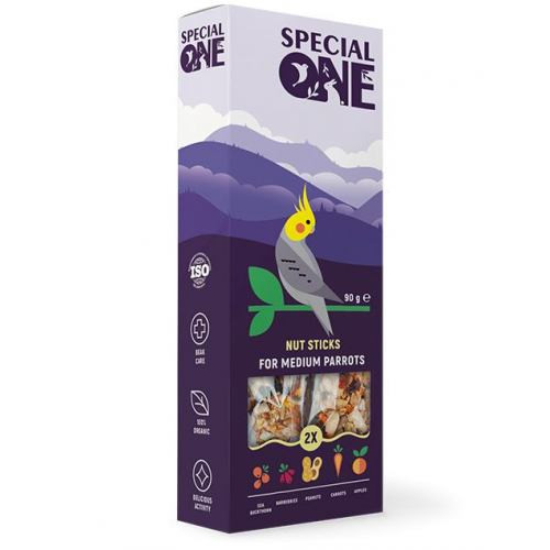 Ласощі Special One Горіхові палички для середніх папуг 90 г Київ - фото 1