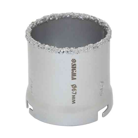 Sigma Коронка кольцевая с вольфрамовым напылением 67мм SIGMA (1512151) Киев