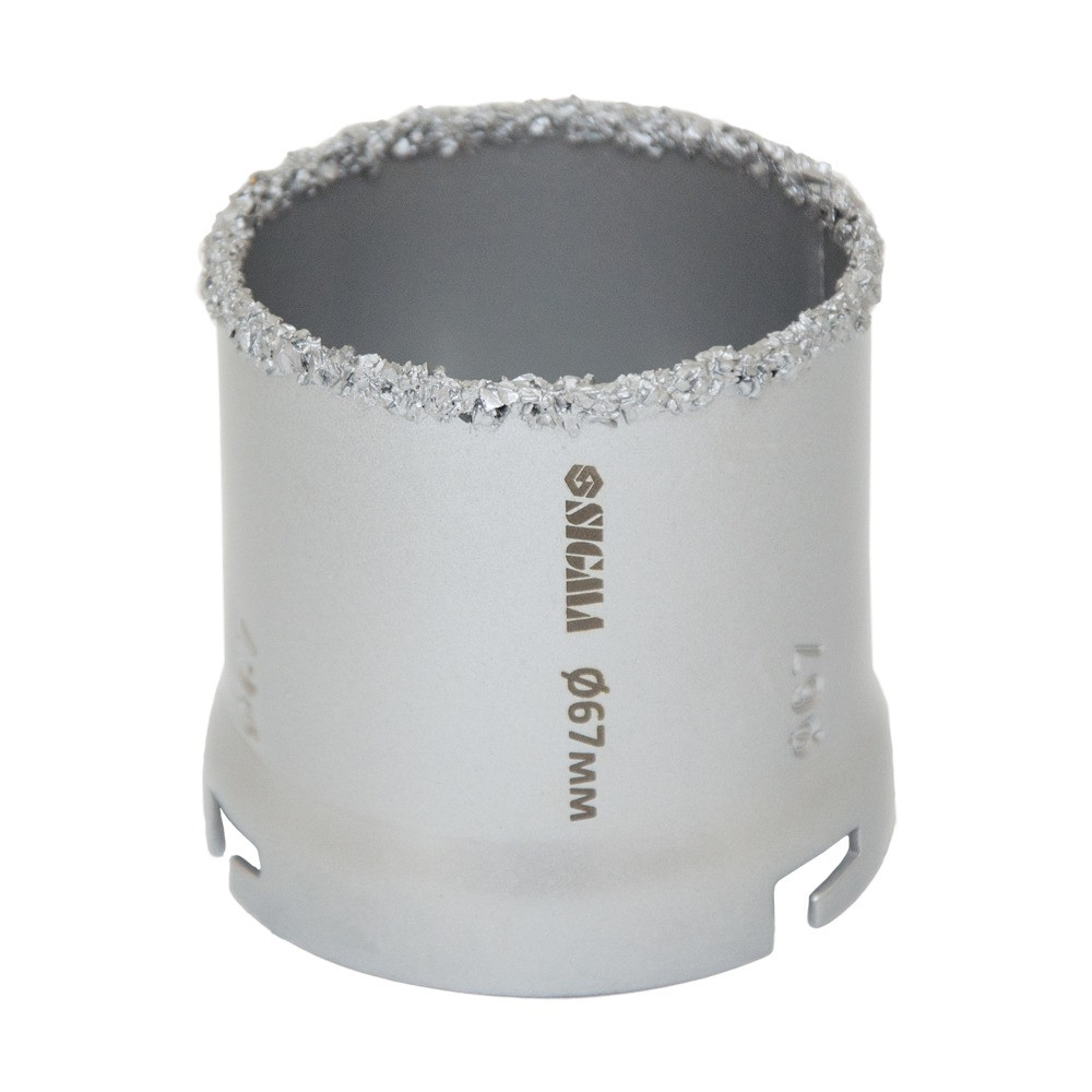 Sigma Коронка кольцевая с вольфрамовым напылением 67мм SIGMA (1512151) Киев - изображение 1