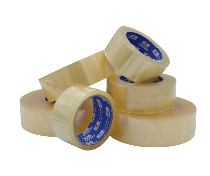 Скотч пакувальний 45 мм*50м 40 мкм прозорий Мустанг Житомир - фото 1