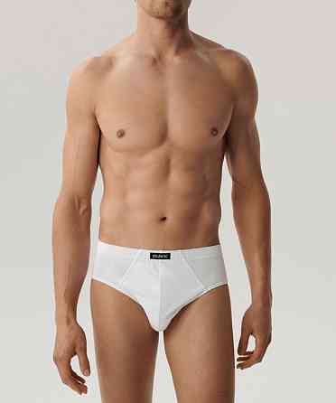 Трусы мужские классика белые Atlantic Basic 3BMP-006 XL Киев