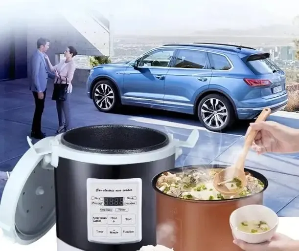 Автомобильная мультиварка, пароварка 1.6 Литра 12-24 w Коломыя - изображение 1