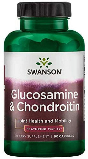 Глюкозамін хондроїтин Swanson Glucosamine &amp; Chondroitin - Featuring TruFlex 90 Caps Луцьк - фото 1