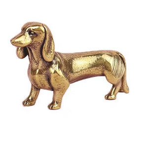 Фигурка бронзовая миниатюра Такса Киев - изображение 1