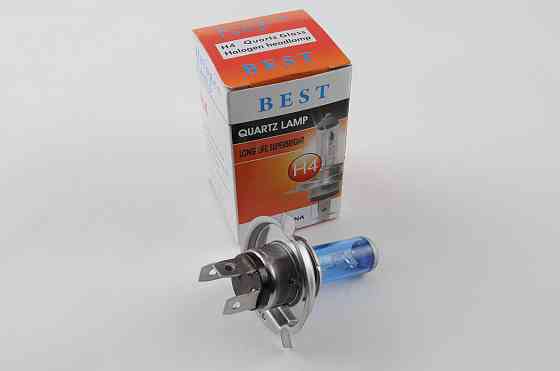 Лампа H4 (авто) 12V 18W/18W (супер білий) BEST (mod:A) Київ