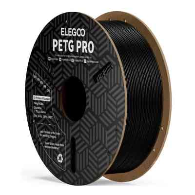 Пластик для 3D-принтера ELEGOO PETG PRO 1кг, 1.75мм, black (50.203.0198) Вінниця