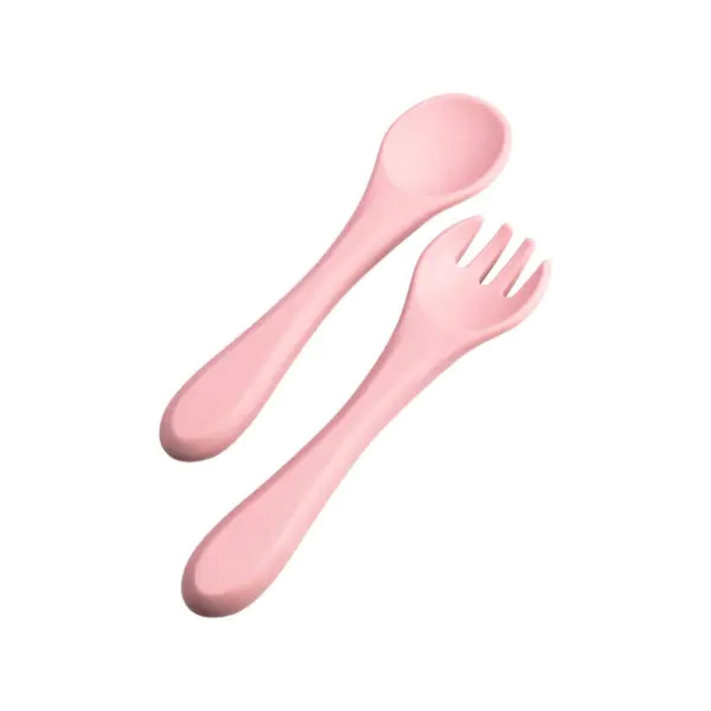 TS Kitchen Дитячий набір силіконового посуду7 предметів Рожевий HP34546P Коломыя - изображение 2