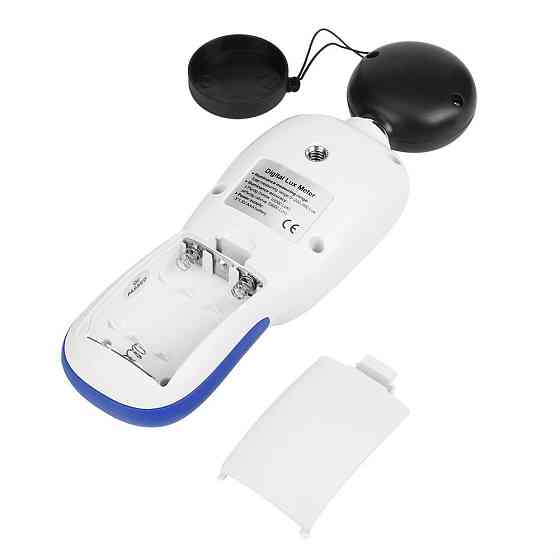 Цифровий люксметр (вимірювач освітленості + термометр) Bluetooth 200000 Lux WINTACT WT81B Одеса