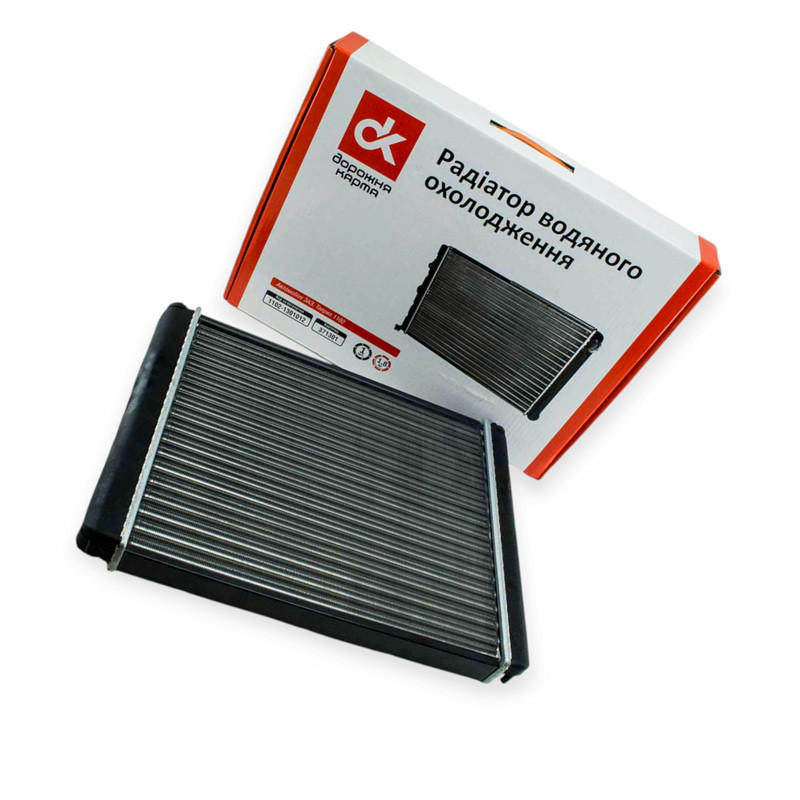 Радіатор двигуна ЗАЗ 1102, 1103, 1105 Таврія DK охолодження Мукачево - фото 1