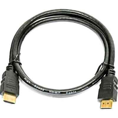 Кабель мультимедійний HDMI to HDMI 1.0m Wiretek (HDA14-1m) Вінниця